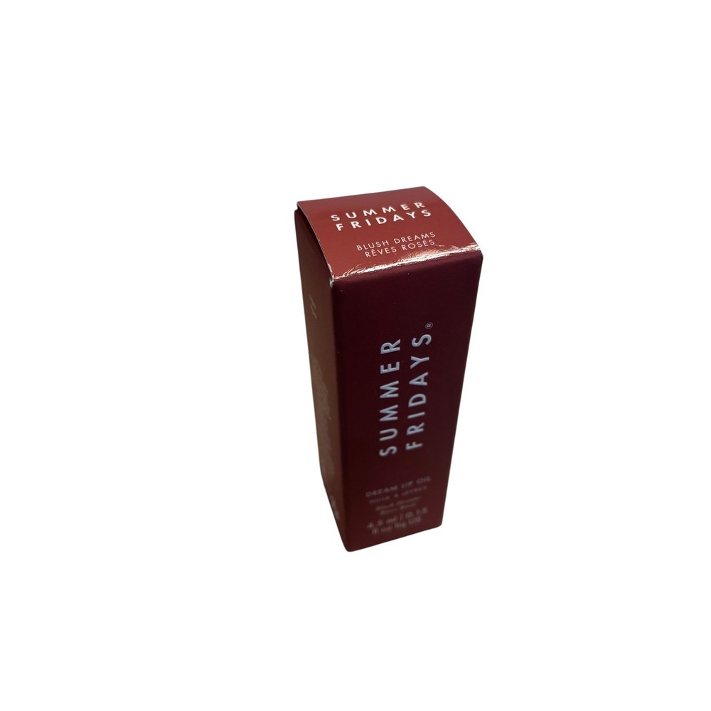 Summer Fridays Dream Lip Oil Blush Dreams Hydrating Glossy Lip Treatment NEW
